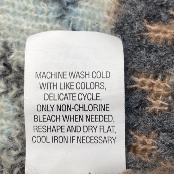 Women's Cardigan S/M V-Neck Button Front Gray/Brown/Blue SOFT COZY - Picture 15 of 15